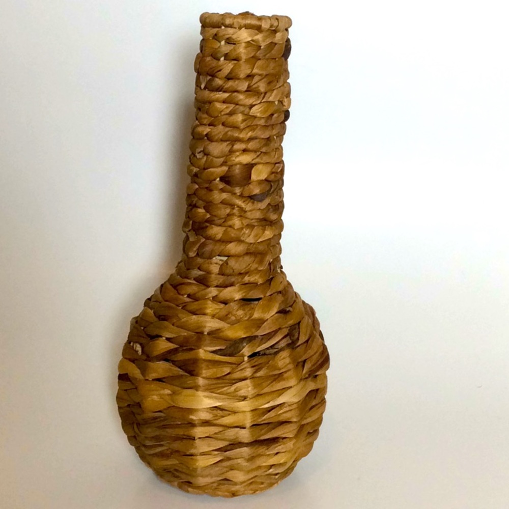 Natural Rattan Vase